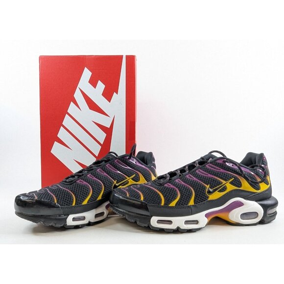 Nike Air Max Plus Black University Gold Viotech Purple Size 12 DX2663-001 main image 8